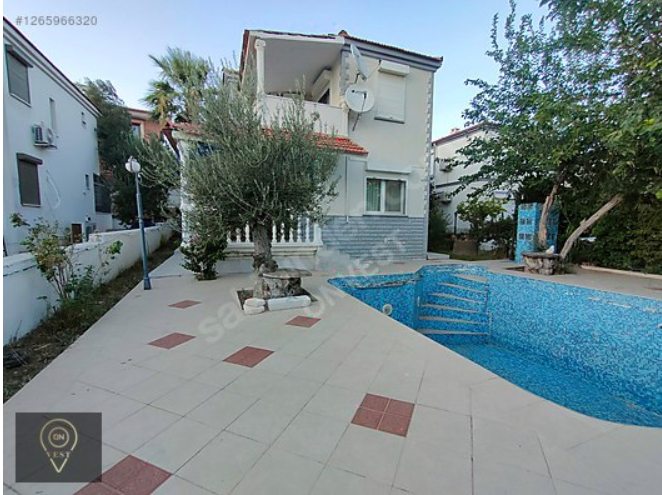 ONVEST'ten / CUNDA ADASINDA MÜSTAKİL HAVUZLU VİLLA DENİZE 150m