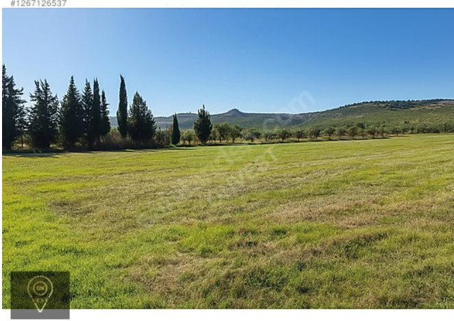 OnVest'ten ÇANAKKALE AYVACIK'TA SULU TARIMA UYGUN SATILIK TARLA